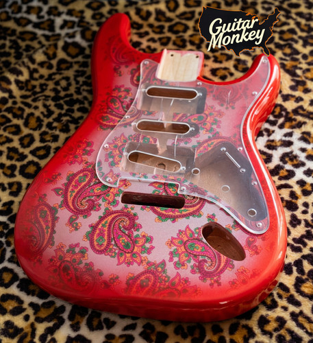 Paisley stratocaster hsh - hsh, alder