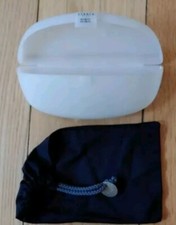 Starck Eye By Alain Mikli Sunglass/ Glasses Plastic Case + Black Cloth Pouch 