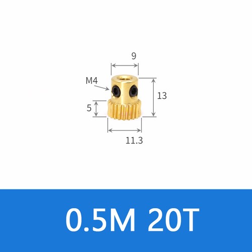 Brass worm wheel - worm, gear