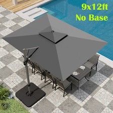 9'x 12' Large Patio Umbrella