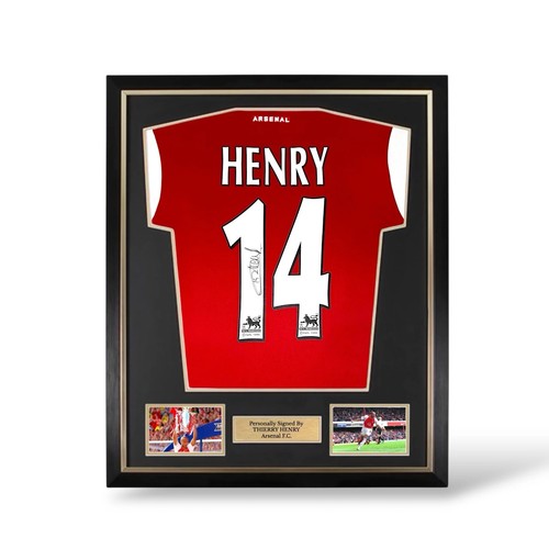 Thierry henry signed - thierry, arsenal