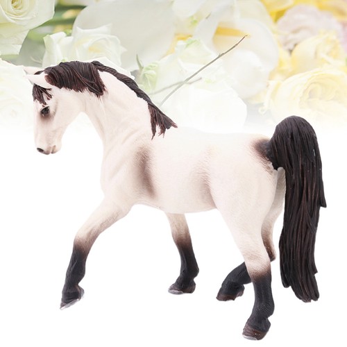 White reusable pvc horse - white,