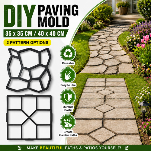 Garden paving pavement mold - garden,