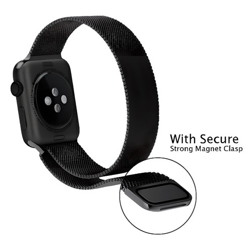 Magnetic loop metal band strap - band,