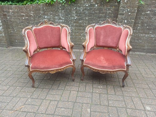 Pair ornate victorian - pair,