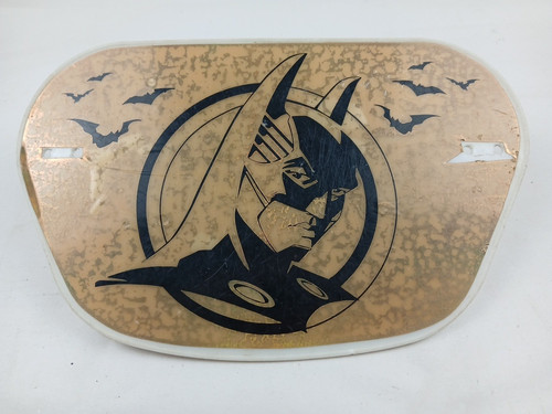 Vintage batman logo plate - vintage, by
