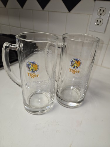 Tiger beer mugs glasses set - mugs,