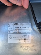 Isomax Acoustic 3-Speed Silencer Fan Isomax Duct Fans Run Extremely Quietly. VGC