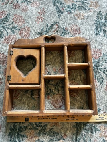 Cottagecore wooden wall shelf - cottagecore,