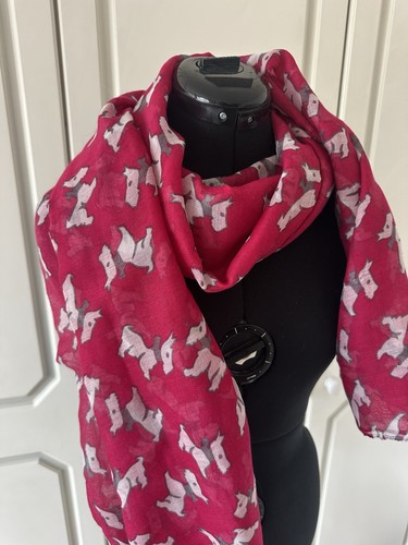 Westie dog scarf - westie,