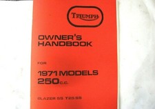 Triumph blazer t25ss owners - blazer,