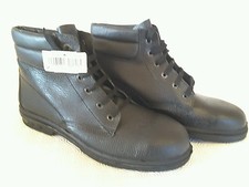 SAFETY BOOTS,WELDING,GRINDING,STEEL TOE,HEAT RESISTANT SOLE,SIZE 11,LEATHER,WORK