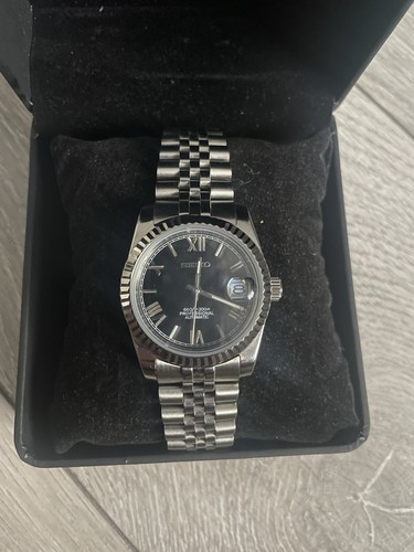Custom seiko mod - watch, black