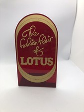 Vintage Shop Display Lotus Shoes Sign