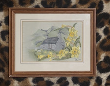 Cash's Welsh Cottage - Cash's Coventry Silk Woven Picture