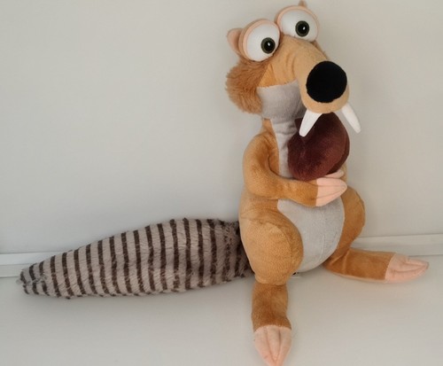 Scrat the squirrel plush with - the,