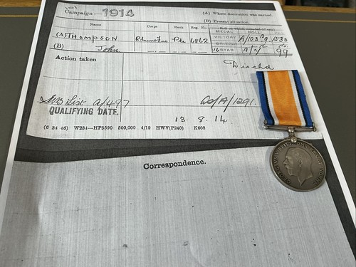 Ww1 medals royal munster - ww1,