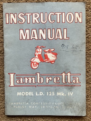 Lambretta 125 scooter - 125, ld