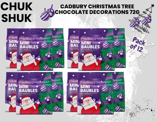 Cadbury mini baubles christmas - cadbury,