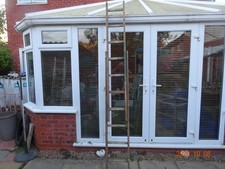 Vintage Wooden Ladder two 6ft sections