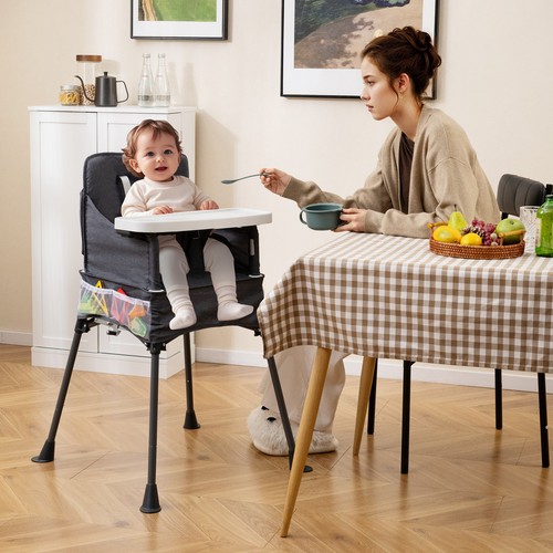 Space saving highchair for - space-saving,
