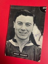 JIMMY MCILROY SIGNED 1950-63