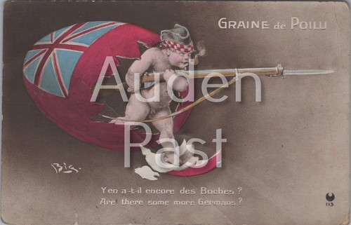 French poilu baby soldier - baby, anti