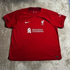 Liverpool FC Football Shirt Mens 3XL XXXL Nike 2022/23 Home Original Red LFC
