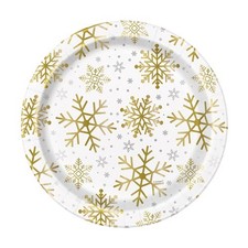 Silver & Gold Snowflakes