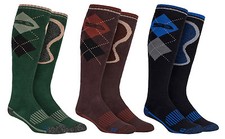 Storm Bloc - Mens Long Diamond Over the Knee Cotton Trekking Wellington Socks