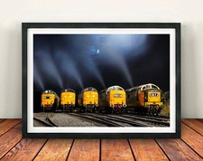 Deltic Framed print, Deltics