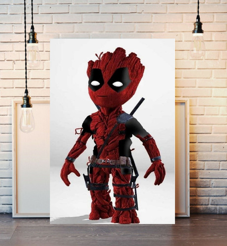 Deadpool groot guardians - groot, of