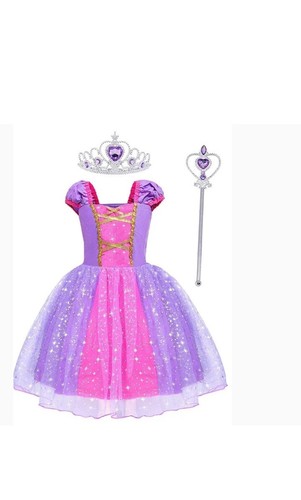 Girls princess rapunzel fancy - rapunzel,
