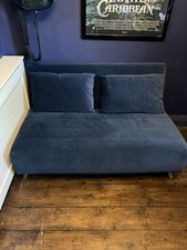 Logan double sofa bed - teal