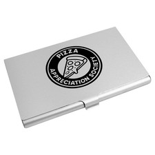 'Pizza Appreciation Society' Business Card Holder (CH00049686)