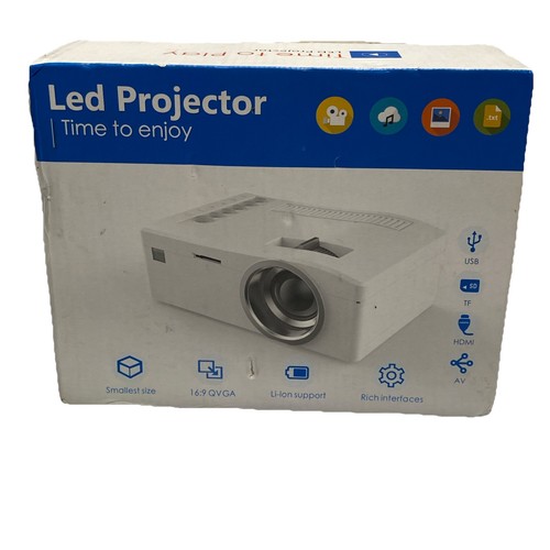 Time play led projector - time, to