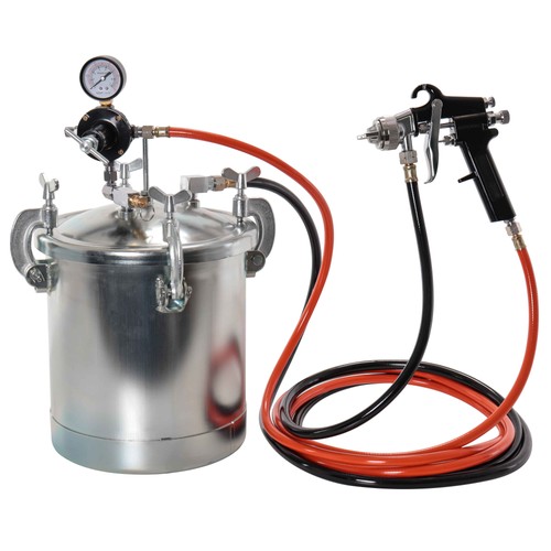 New pressure feed paint - feed, tank