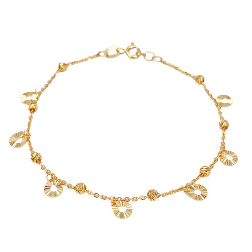 22ct gold circle - circle, &