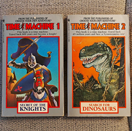 Time machine gamebooks - time, and