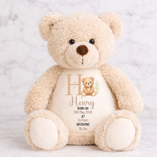 Personalised Teddy Bear Baby