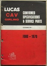 LUCAS FORD Electrics Service