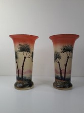 Pair french lagras enamel - pair,