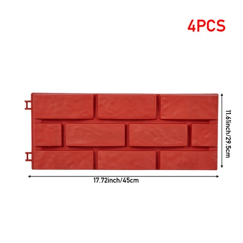 Terracotta grey brick effect - terracotta,