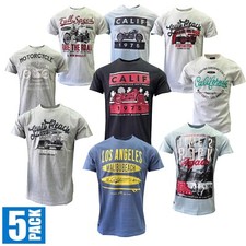 Mens Printed T-Shirt 100%