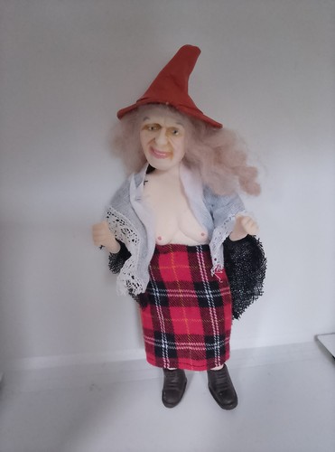 Witch dolls house miniature - dolls,