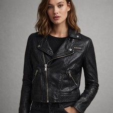Superdry Olivia Leather Moto
