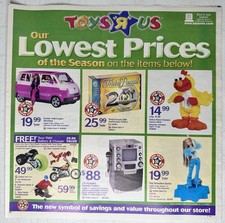 2002 Toys R Us Holiday Catalog