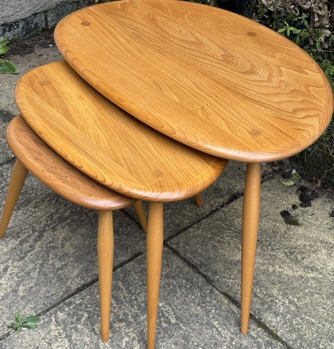 Stunning set retro ercol - set,