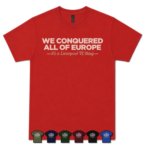 Conquered all europe - all, red