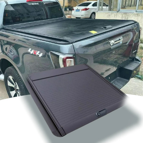 Manual retractable tonneau - retractable,